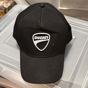 Ducati Black Baseball Cap